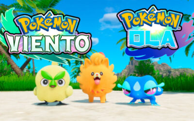 Pokémon Viento y Pokémon Ola llegan en 2027 como la Generación 10 🌠